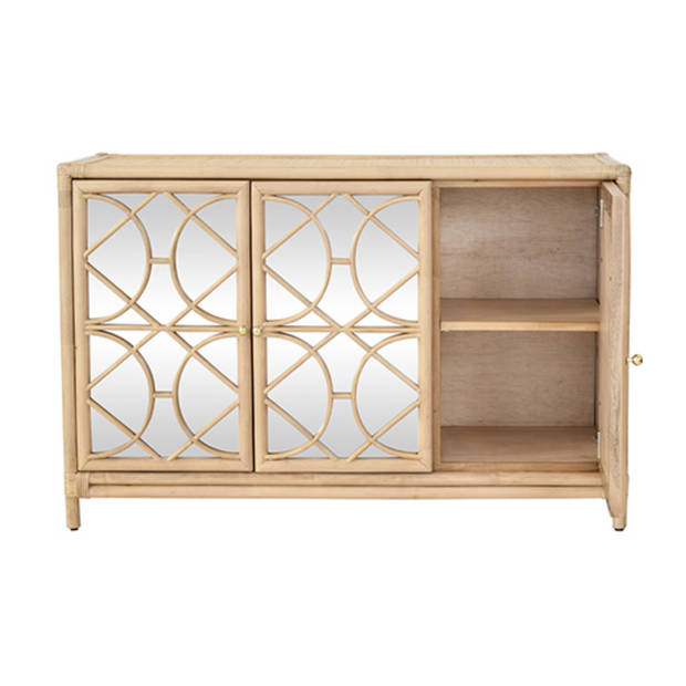 Cape May Rattan Buffet – Natural