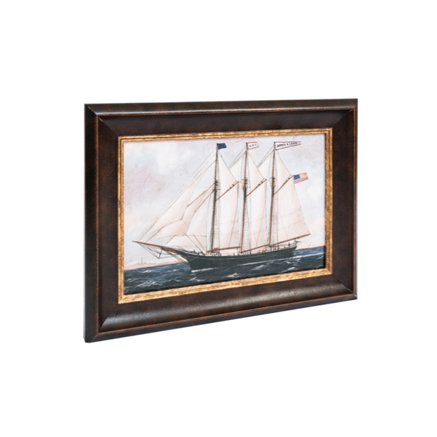 Antique Ship Framed Art