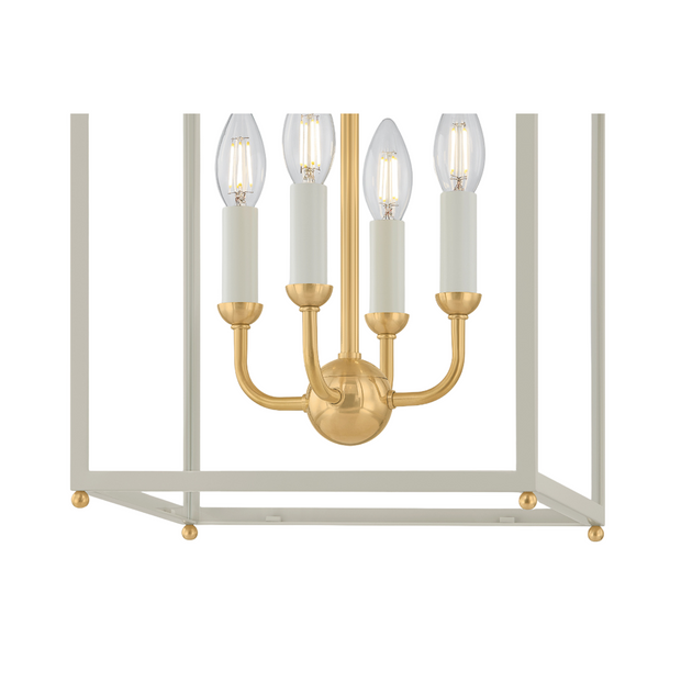 Houghton Lantern - Ivory