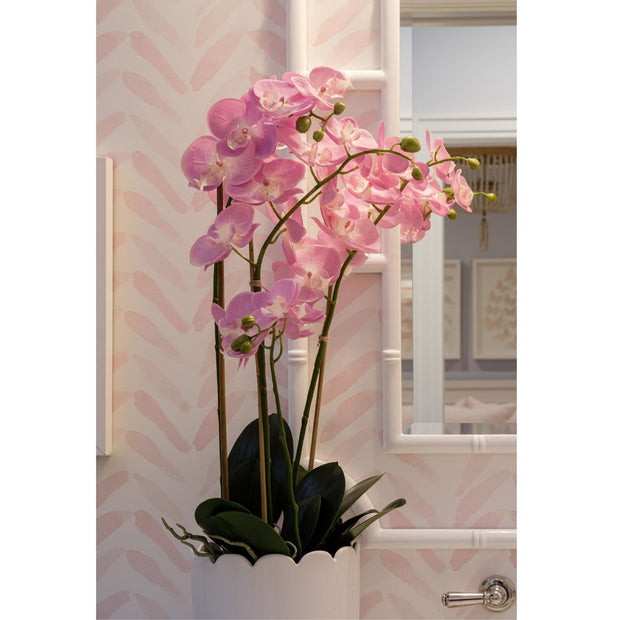 Pink Orchid Faux Drop-In