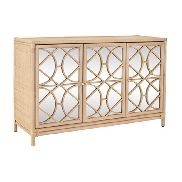 Cape May Rattan Buffet – Natural