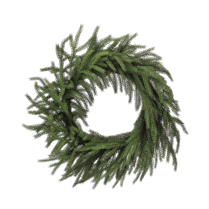 Norfolk Pine Faux Wreath