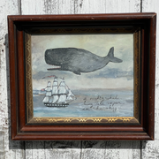 Mighty Whale Original Painting