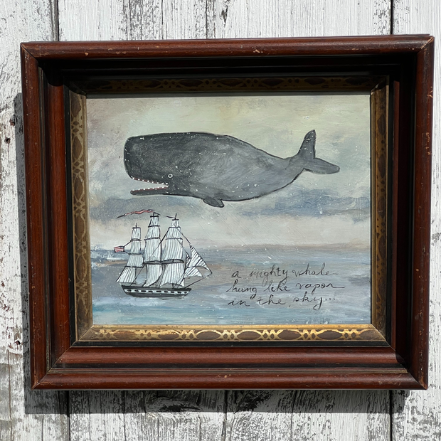 Mighty Whale Original Painting