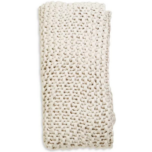 Dunmore Handknit Throw by Pom Pom at Home