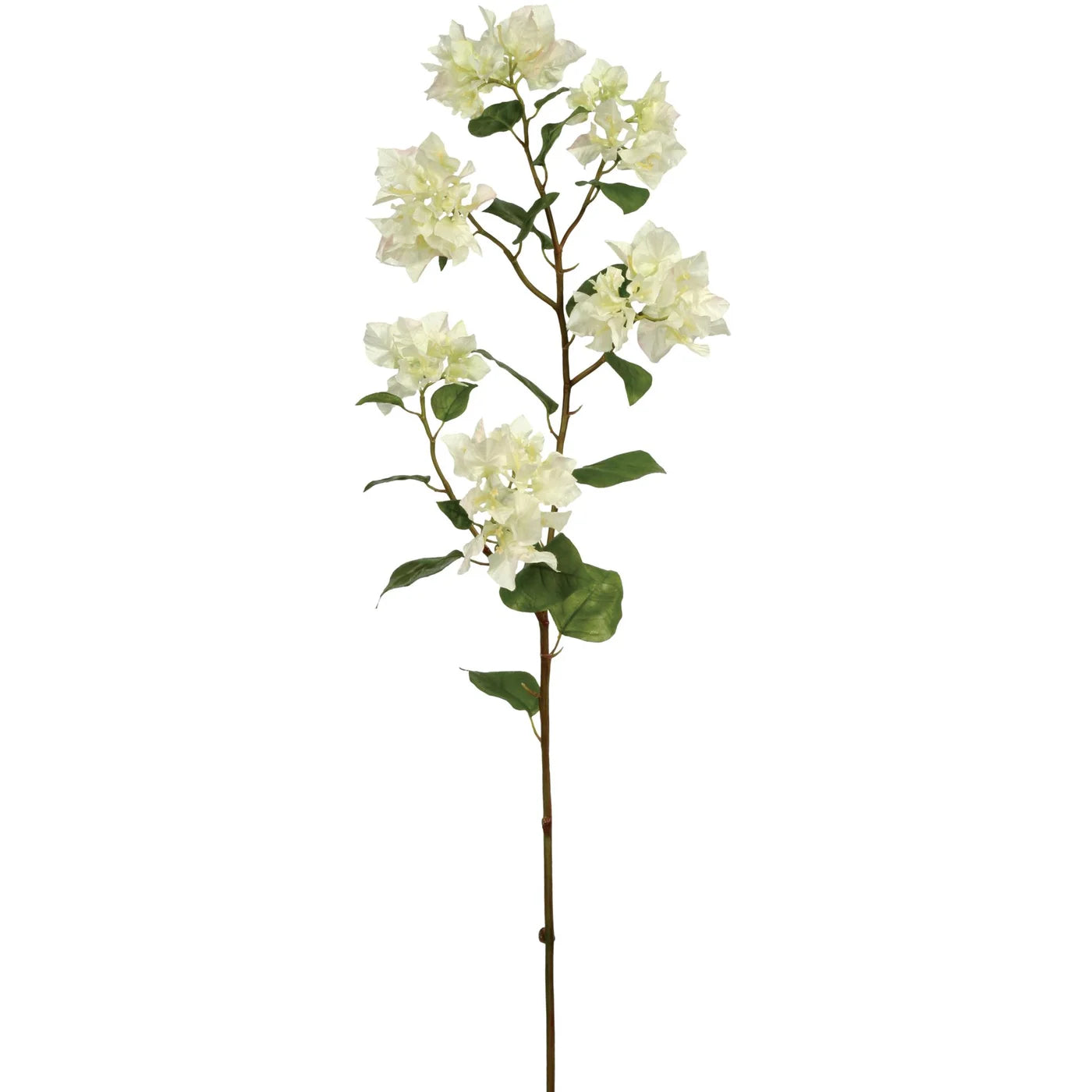 White Bougainvillea Faux Stem