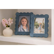 Surfside Scallop Rattan Photo Frame