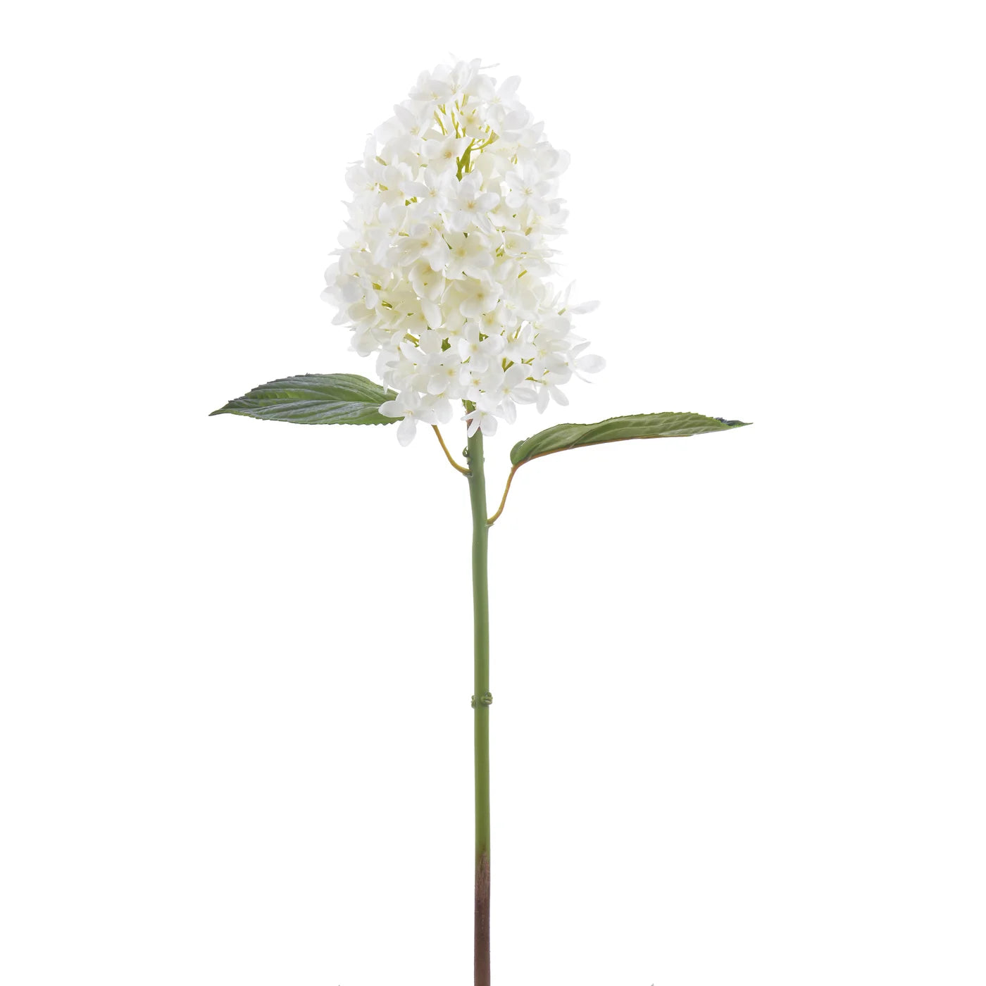 White Limelight Hydrangea Faux Stem