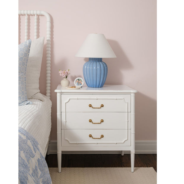 Monaco 3 Drawer Nightstand