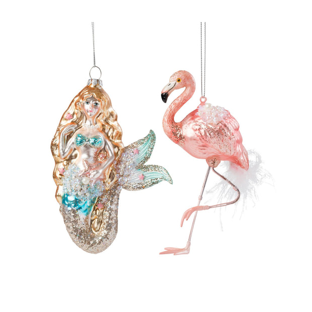 Jeweled Mermaid Ornament