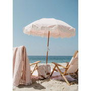 Beach Umbrella - Pink Stripe