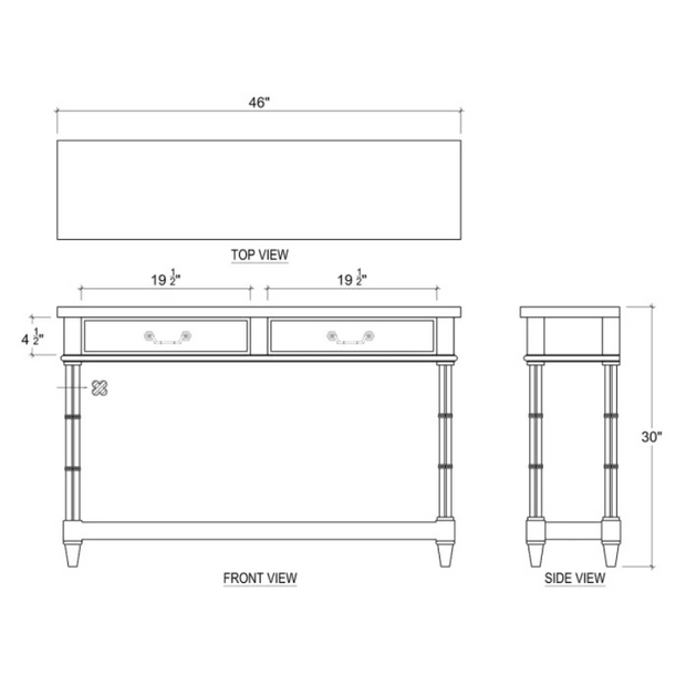 Rye Small Console