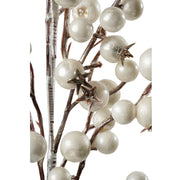 Winter White Berry Tree Stem - Set of 12