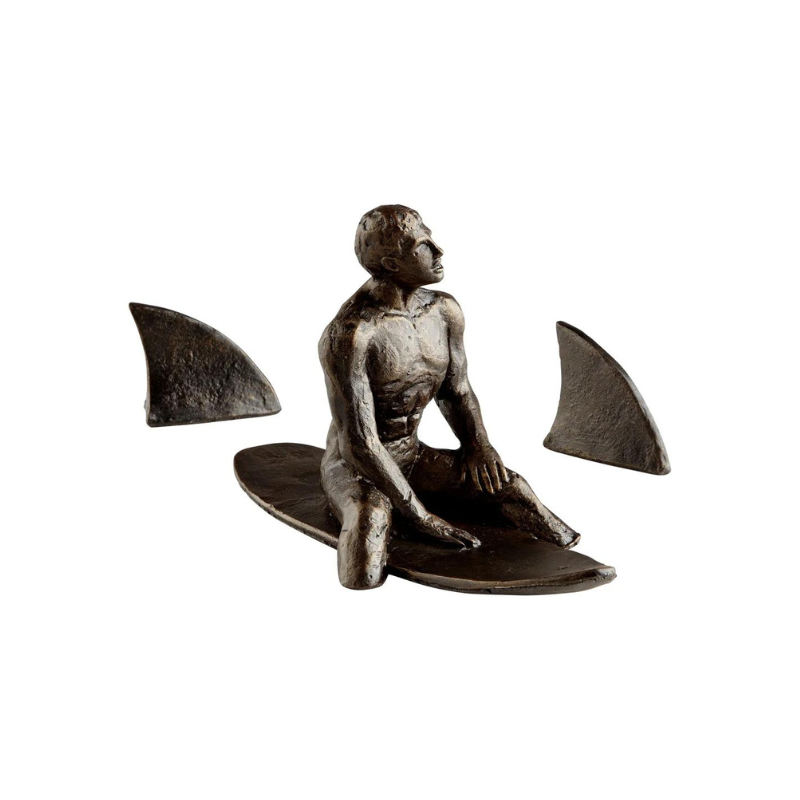 【同梱不可】 Surfer Sculpture – Cailini Coastal サーフィン・ボディボード