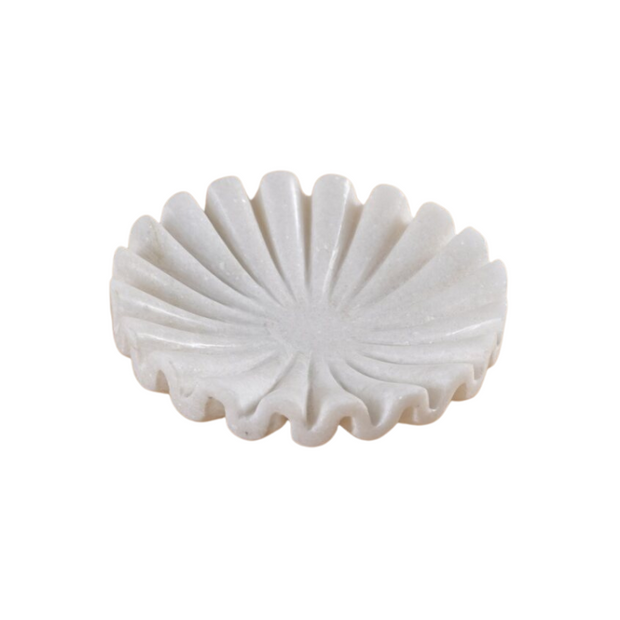 Wavy Marble Trinket Dish