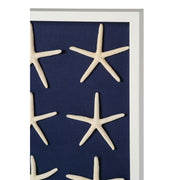 Starfish Framed Art - Navy