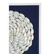 Pearl Abalone Shell Ripple Framed Art