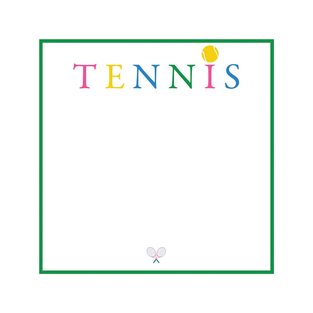 Tennis Notepad Slab