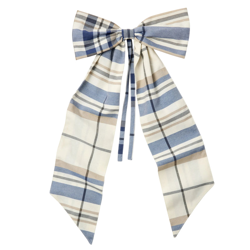 Hemmingway Plaid Oversized Bow