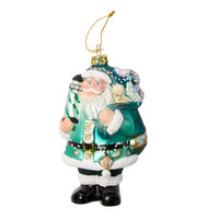 Nautical Santa Ornament