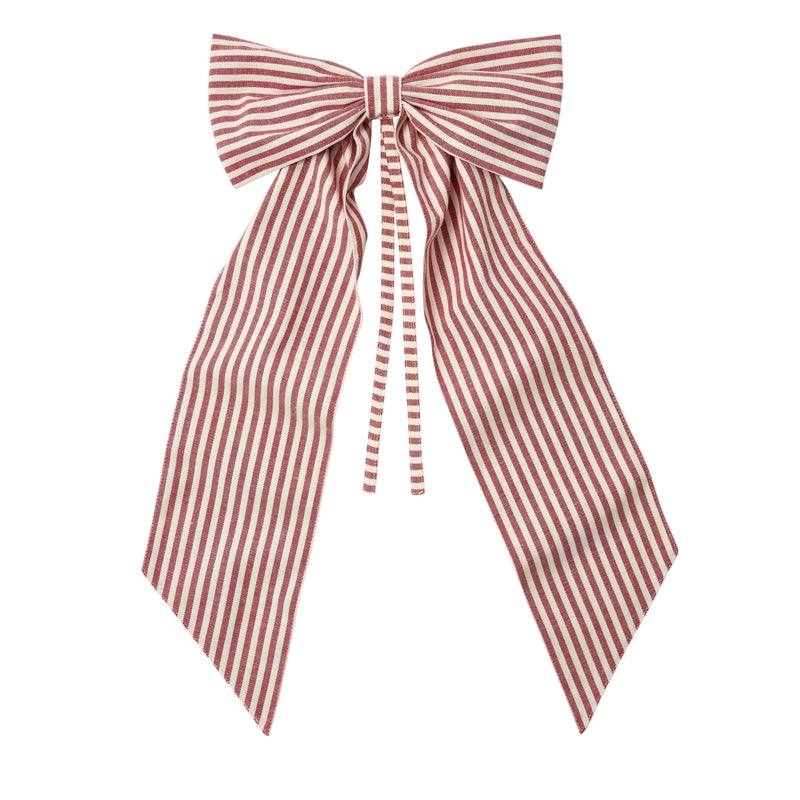 Peppermint Stripe Oversized Bow