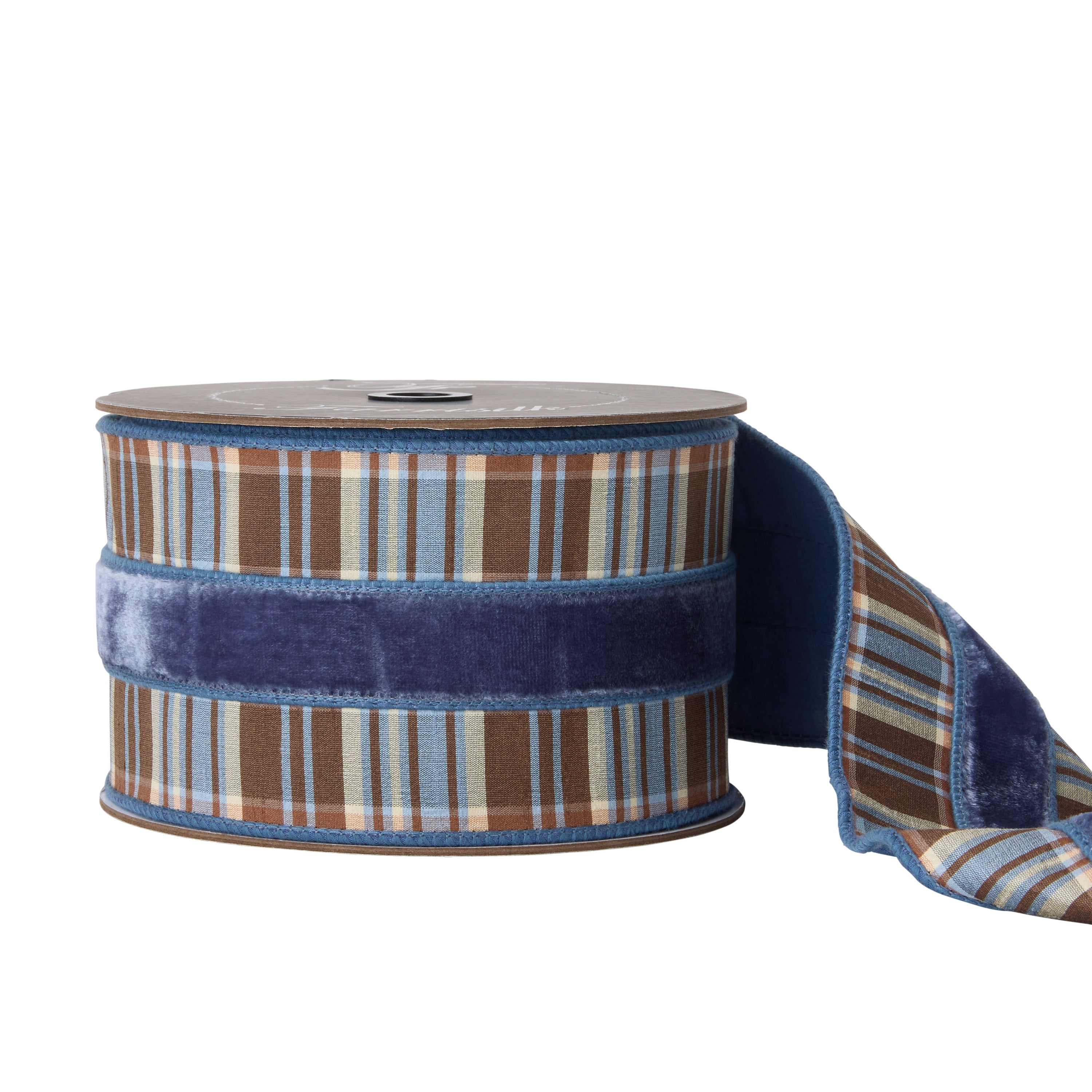 Winter Harbor Plaid Ribbon
