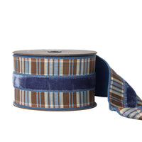 Winter Harbor Plaid Ribbon