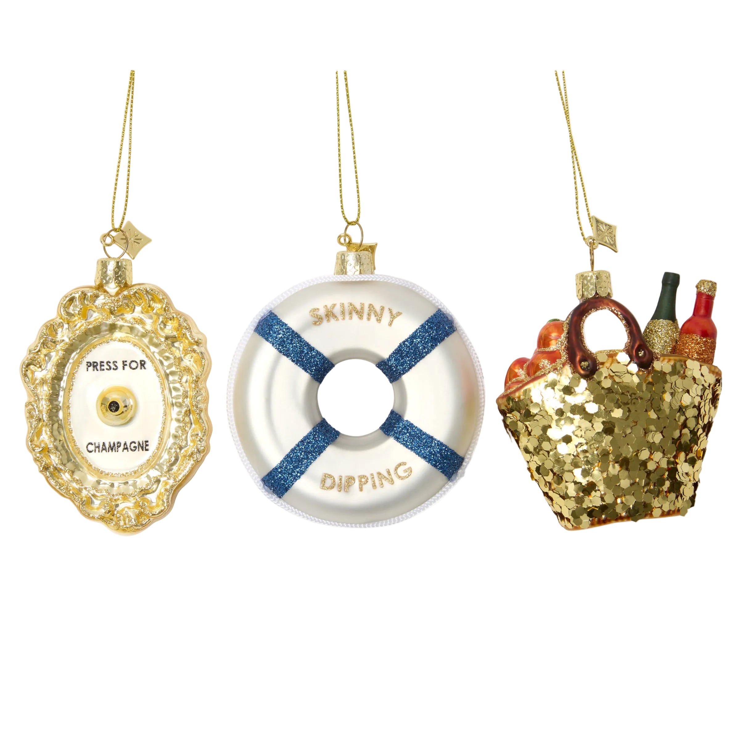 St. Barths Ornament Set