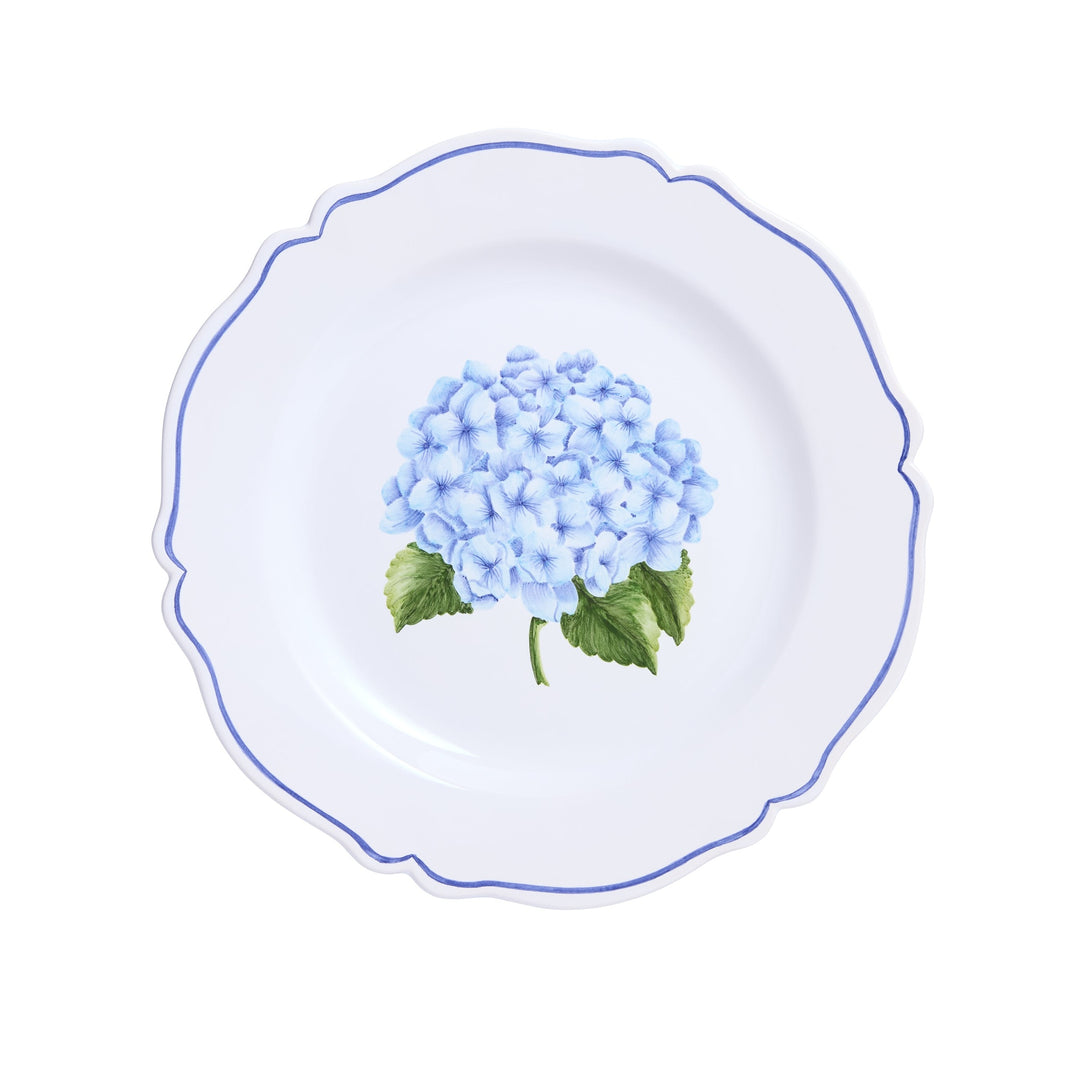 Hortensia Hand Painted Plate – Cailini Coastal