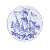 Navire Hand Painted Plate
