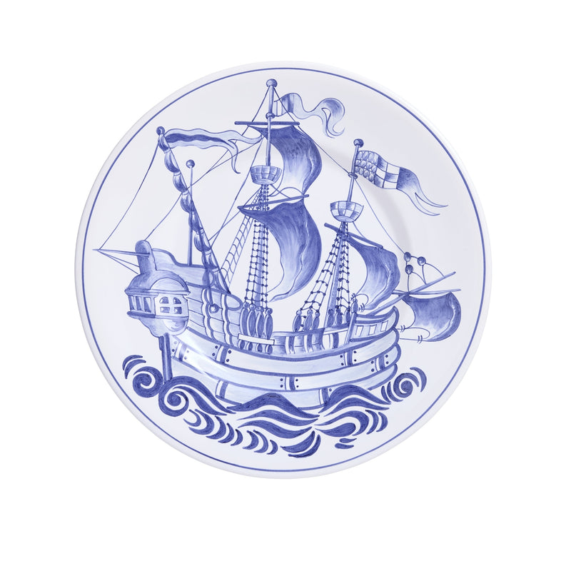 Navire Hand Painted Plate