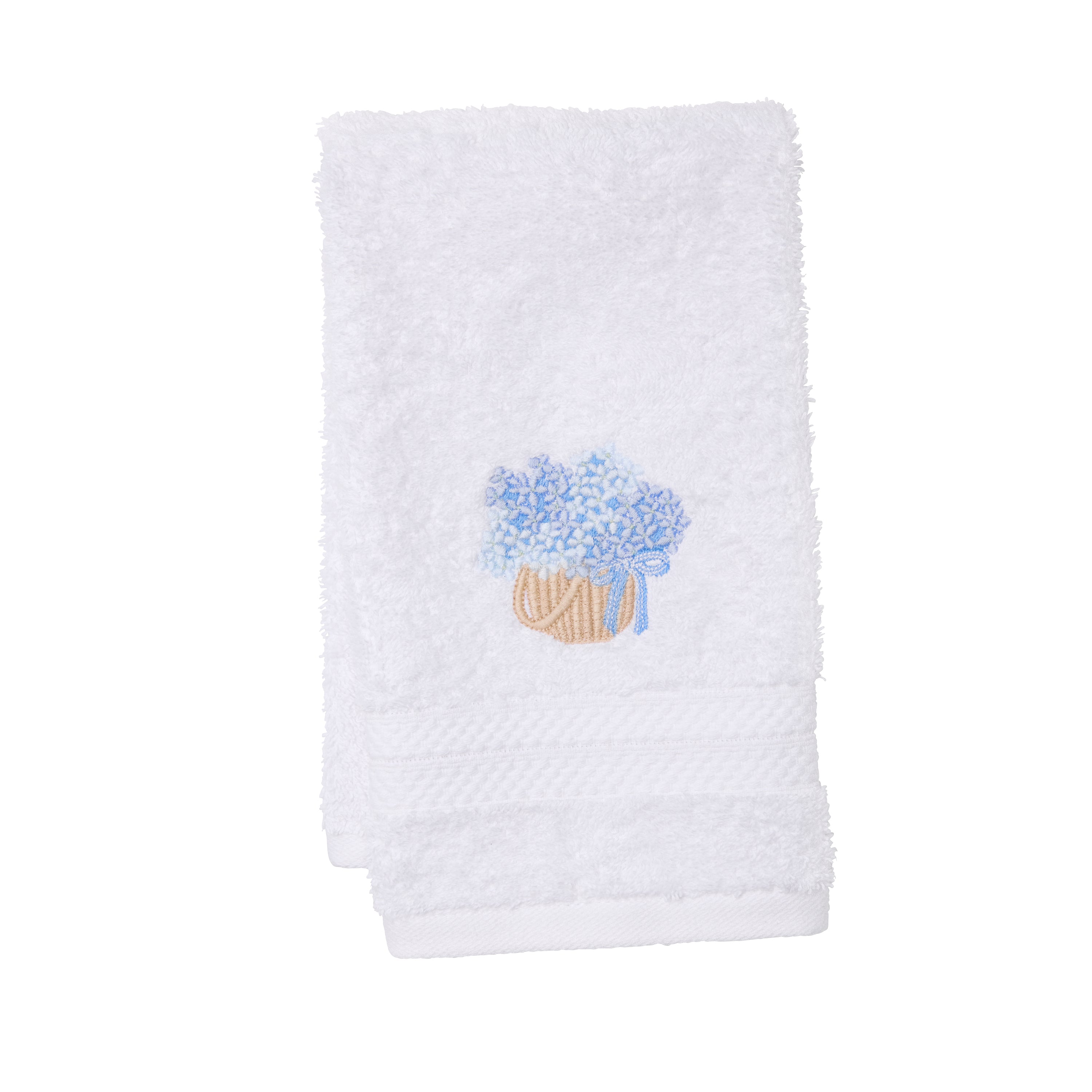Nantucket Hydrangea Terry Guest Towel
