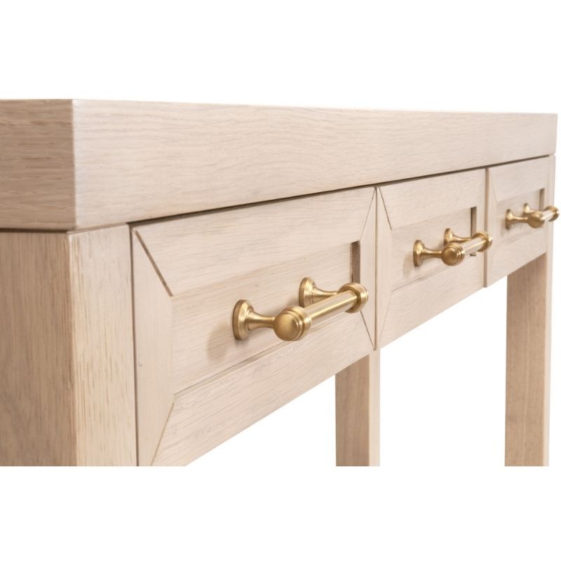 Lake House Narrow Console Table - Natural – Cailini Coastal