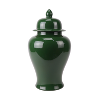 Evergreen Temple Jar