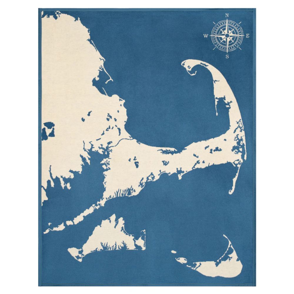 Cape & Islands Map Blanket