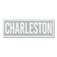 Charleston Hand Painted Wood Sign