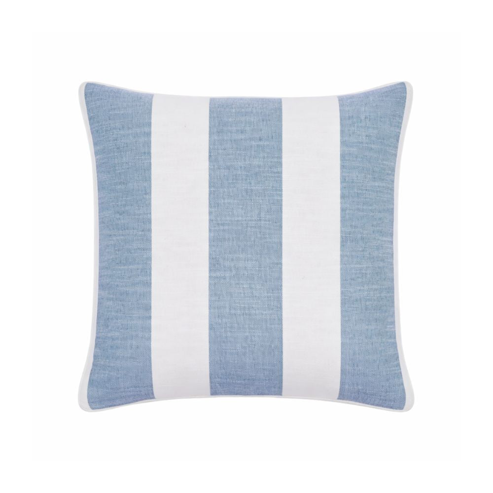 Club Stripe Indoor/Outdoor Pillow with Insert