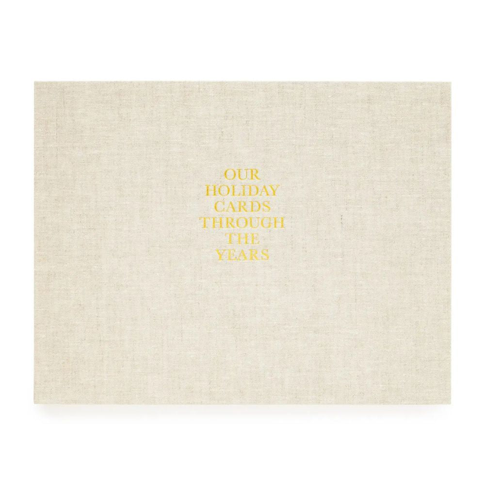 Holiday Card Book - Flax