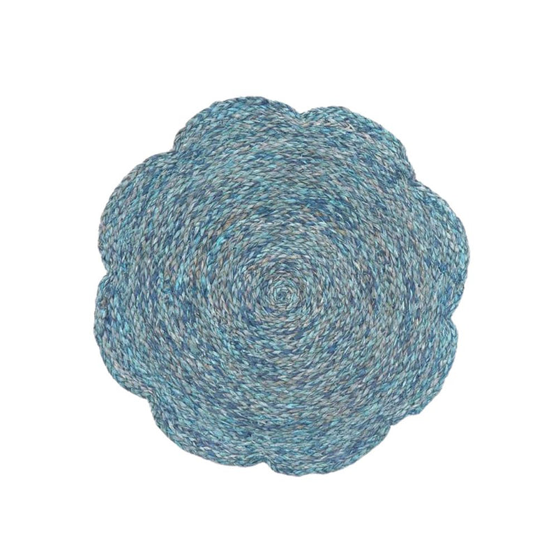 Hope Ranch Scallop Placemat - Set of 4 (Blue)