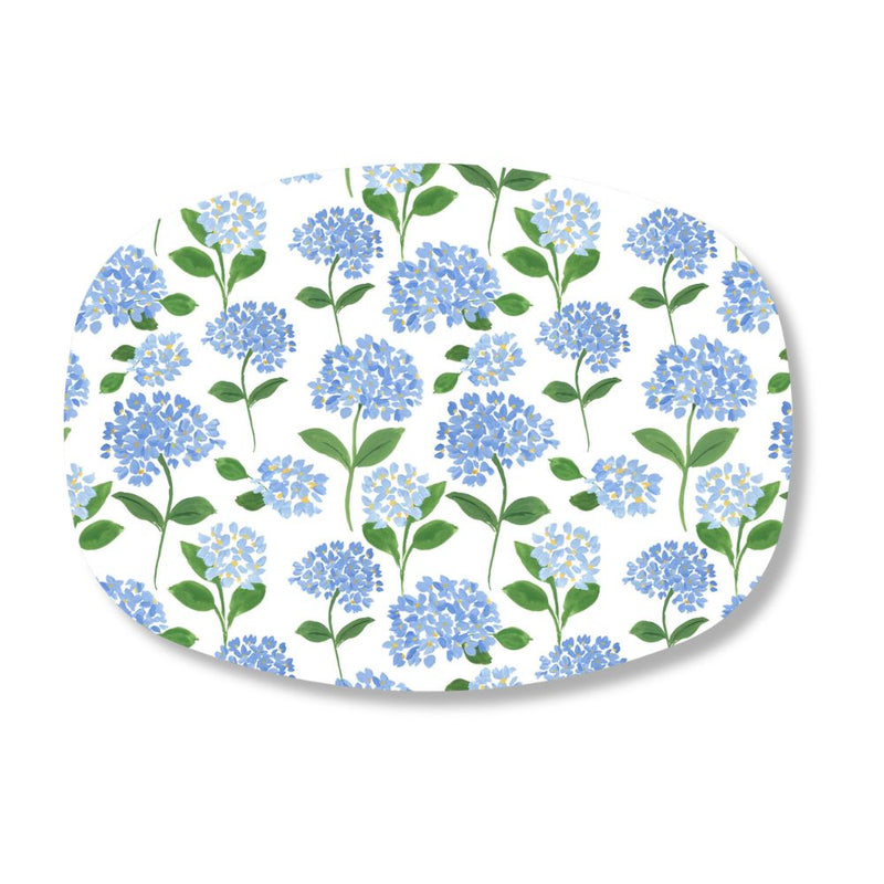 Blue Hydrangea Platter