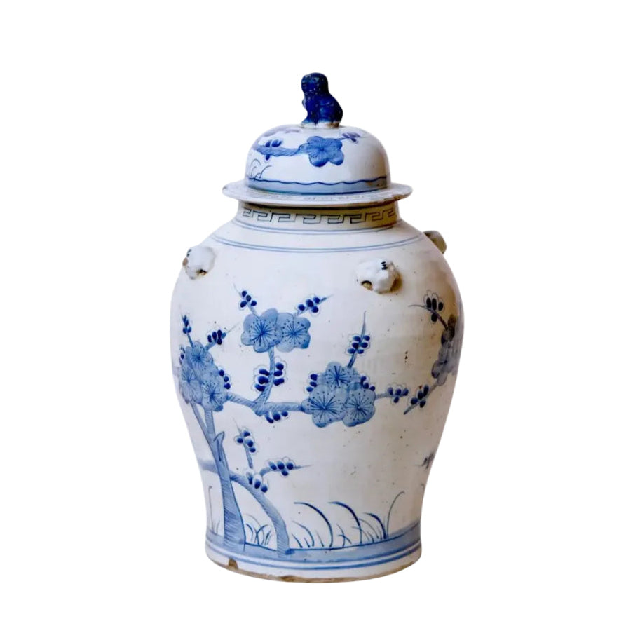 June Blossom Temple Jar