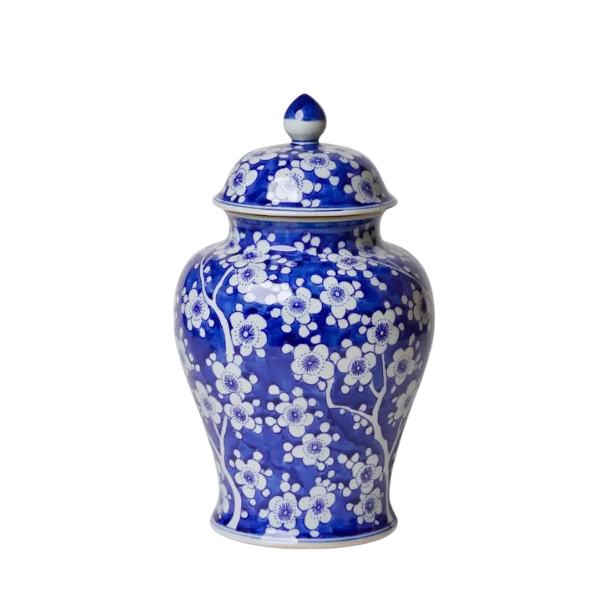 Apple Blossom Temple Jar