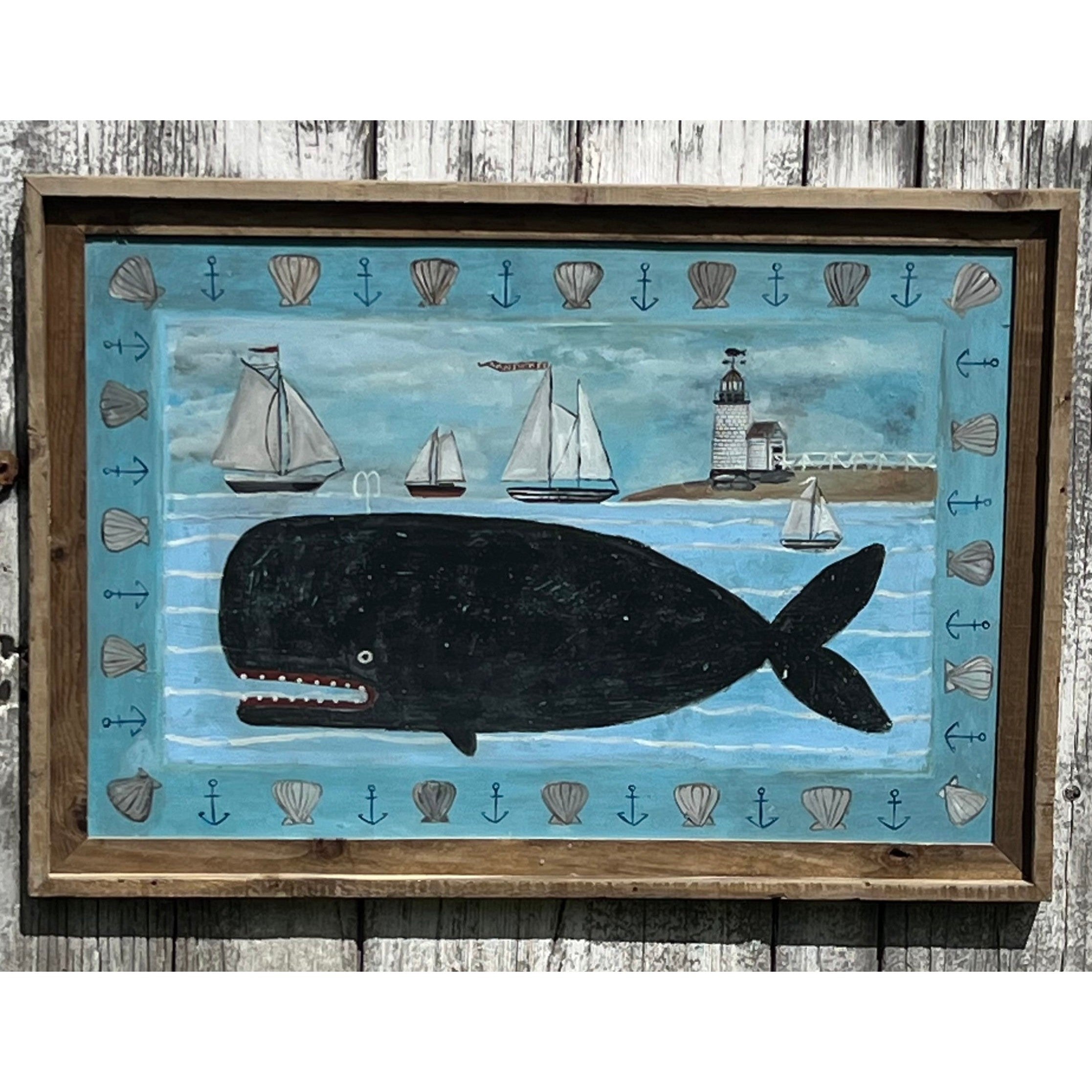 Rounding the Point Original Painting