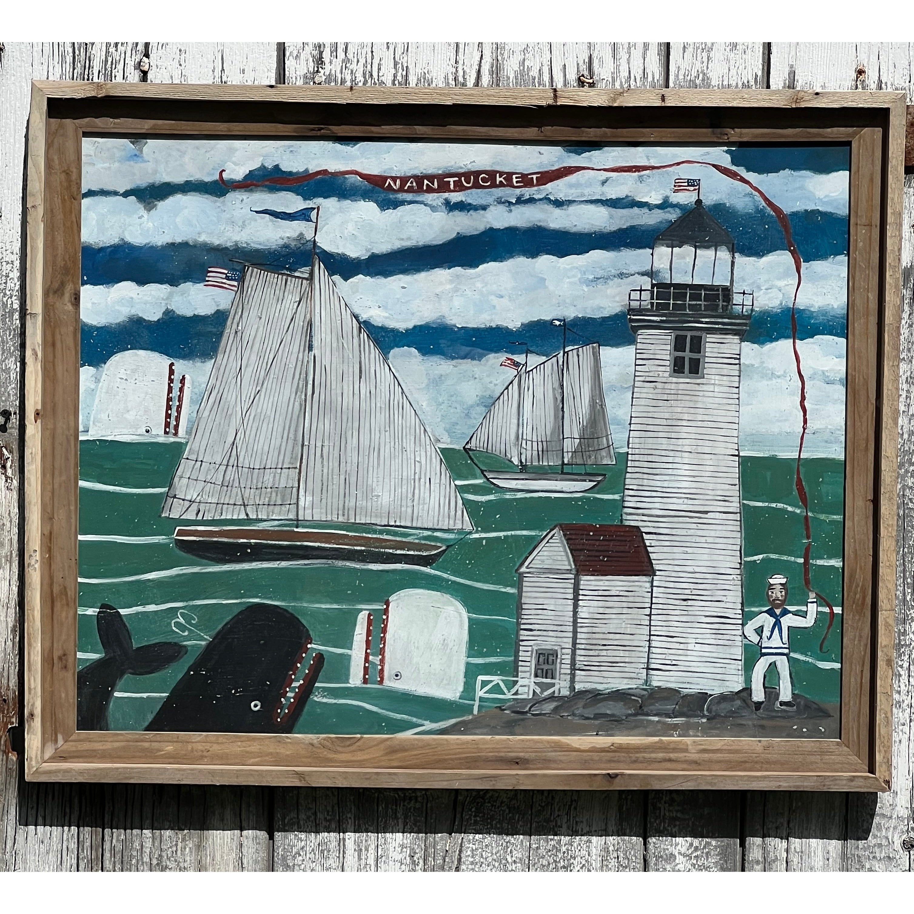 Nantucket Sails Original Painting