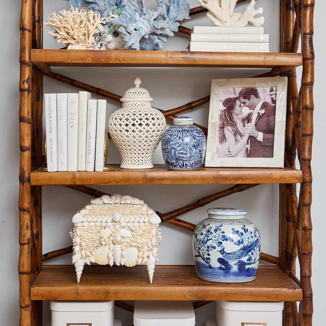 White Shell Jewel Box - Seashell Box – Cailini Coastal