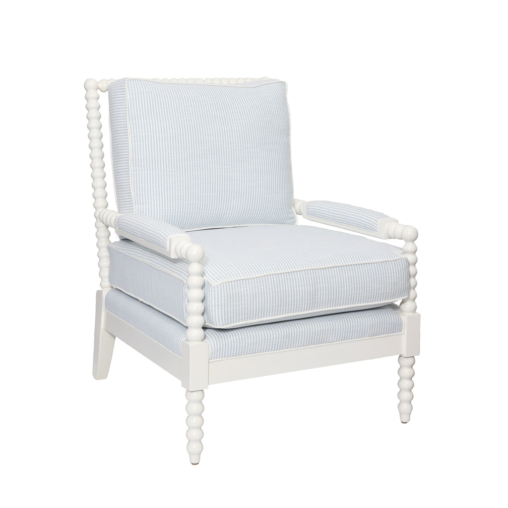 Sutton Chair - Maritime Stripe by Cailini Coastal