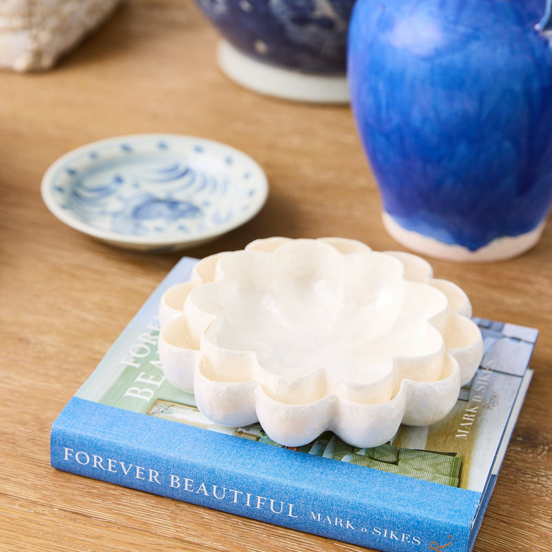 Capiz Scallop Bowl