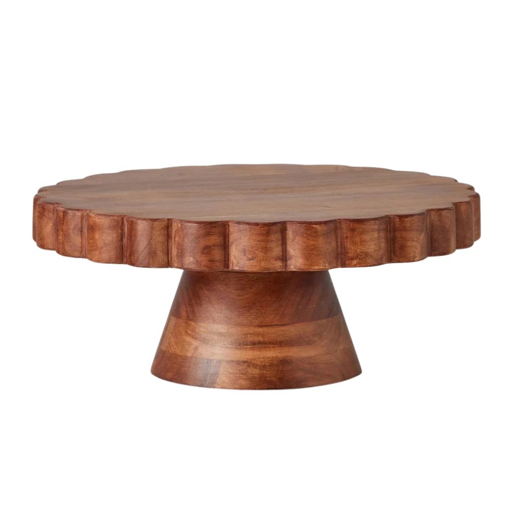 Scalloped Cake Stand