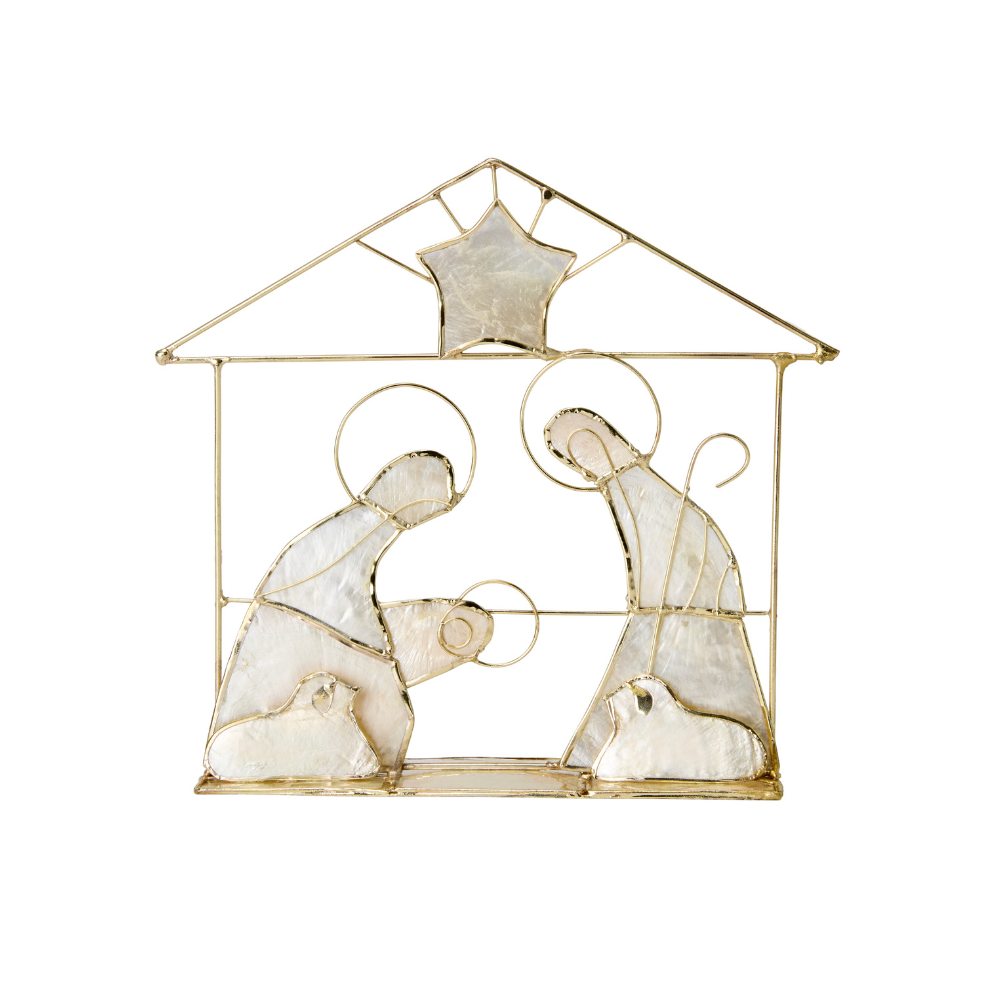Capiz Nativity Set