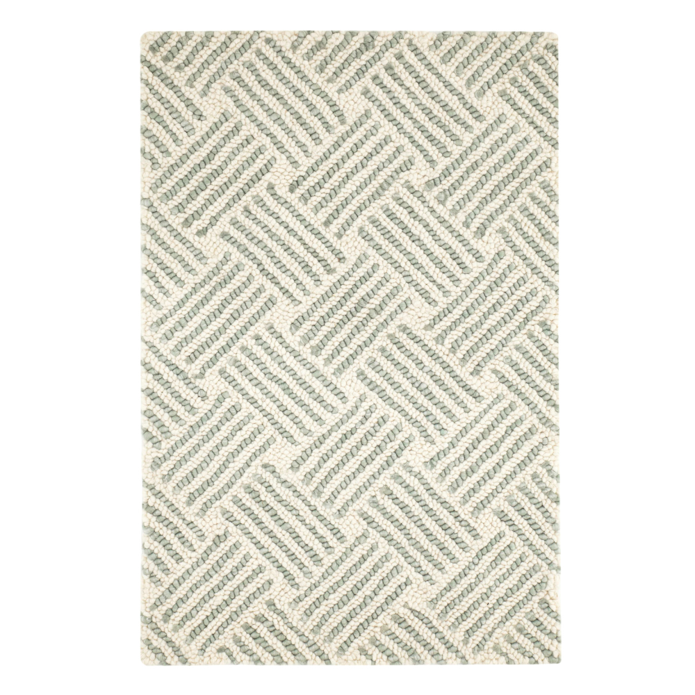 Sailors Knot Hand Hooked Wool Rug - Sage